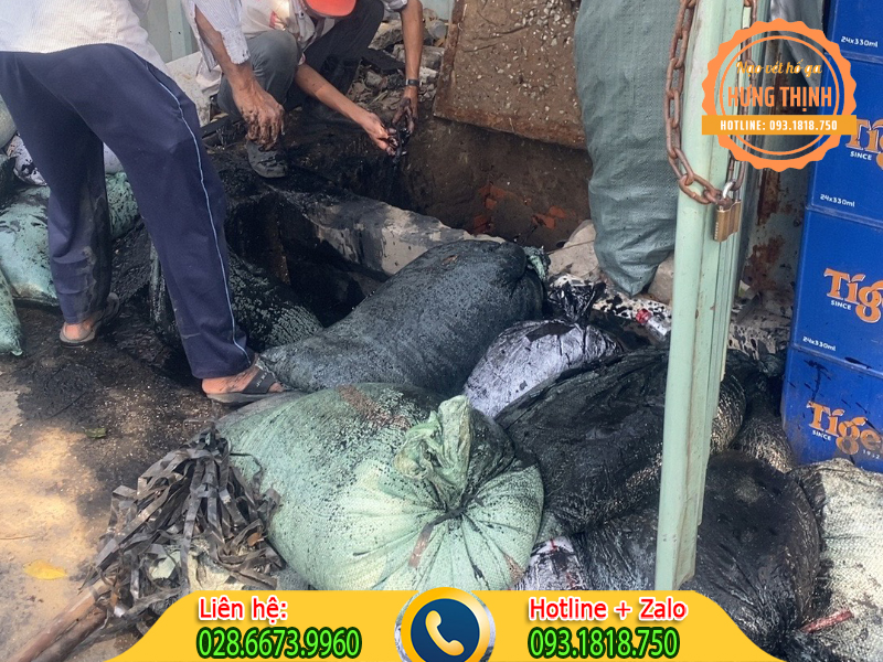 Nạo v&eacute;t hố ga Huyện B&igrave;nh Ch&aacute;nh chuẩn quy tr&igrave;nh