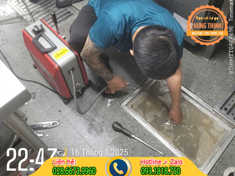 Đơn vị th&ocirc;ng cống nghẹt huyện H&oacute;c M&ocirc;n v&agrave; quy tr&igrave;nh l&agrave;m việc an to&agrave;n